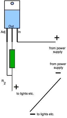 Simplified wiring diagram